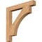 Ekena Millwork Westlake Block Smooth Bracket, Western Red Cedar, 5 1/2"W x 44"D x 44"H BKT06X44X44WTL05SWR - alternate 1